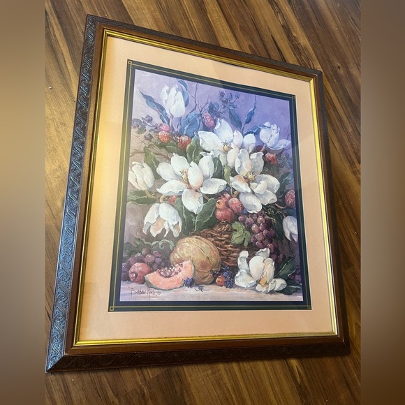 Home Interiors Magnolia Canteloupe fruit picture - Picture 2 of 7